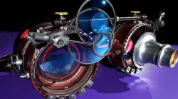 Steampunk Goggles Low-poly 3D model