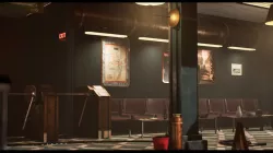 SteamPunk Victorian Metro Station Interior Low-poly 3D model