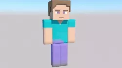 Steve Minecraft Original Low-poly 3D model
