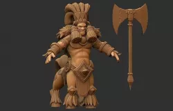 Stylized Centaur 3D model