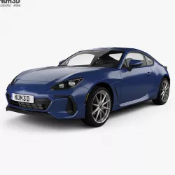 Subaru BRZ 2021 3D model