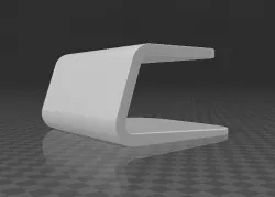 Support for notbook 3D model