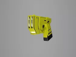 Taser x2 for police security or game assets Low-poly 3D model