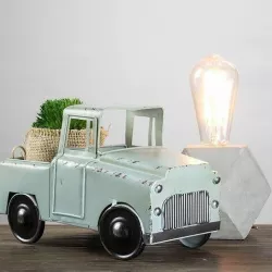Teal Catanzaro Vintage Country Farmhouse Style Metal Vehicle 3D model