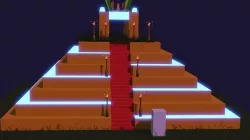 Temple of the Gods Low-poly 3D model