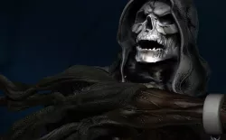 the ferryman of death Charon 3D model