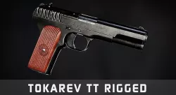 Tokarev TT Soviet Handgun Game Ready Low-poly 3D model