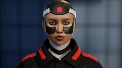 Tokyo Machine Girl Low-poly 3D model