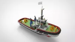 Tugboat 3D model