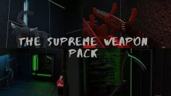 Weapons supreme-pack  yari katana scythe Low-poly 3D model