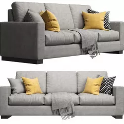 Wesley Hall - Ample Sofa 3D model
