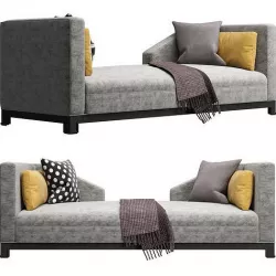 Wesley Hall - Social Sofa 3D model