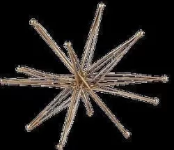Wire Exploding Star Sculpture 3D model