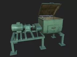 Z Blade Mixer Low-poly 3D model