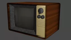 80s Retro TV 3D model