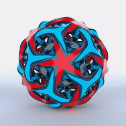 abstract object 3D model