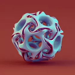 abstract object 3D model