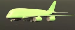 Airbus A380 3D model
