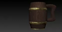 Ale Mug 3D model