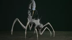 Alien Scorpion Low-poly 3D model