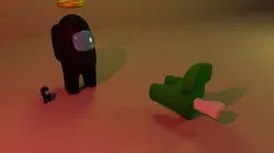 Among Us Characters Low-poly 3D model