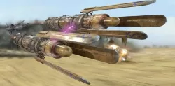Anakin Podracer from Star Wars - Episode 1 - The Phantom Menace Low-poly 3D model
