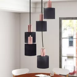 Antique Ashlyn 5 - Light Cluster Pendant 3D model