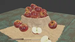 Apples 3D model