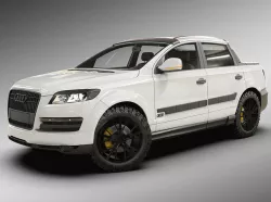 AUDI Q7 PICK-UP CONCEPT 3D model