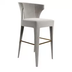Baker - Lapel Barstool 3D model