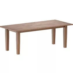 Basque Grey Wash Dining Tables Crate and Barrel 3D model
