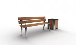 Bench Complex Type 6 3D model