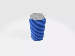 Beverage Drink Can Low-poly 3D model