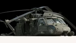 Black Hawk Wreck 3D model