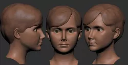 Brahms Doll 3D model