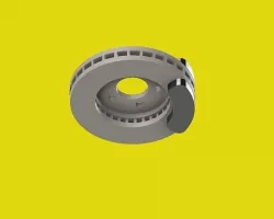 Brake disk 3D model