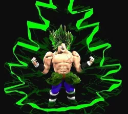 Broly Full power 3D model