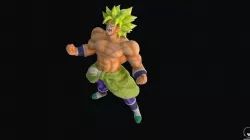 Broly Legendary Super Sayan  3D model