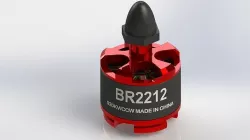 Brushless DC Motor With 1045 Propellers 3D model