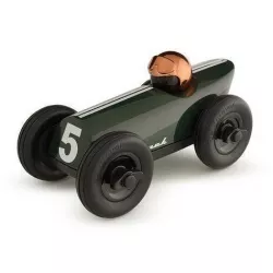 Burn 5 Dark Green Copper Helmet Bentley Race Car 3D model