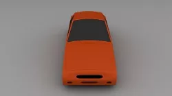 Car Toy Low-poly 3D model