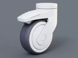 Caster Wheel 2 3D model