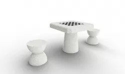 Checker Table Type 2 3D model