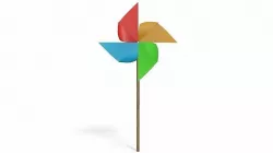 children pinwheel 3D model