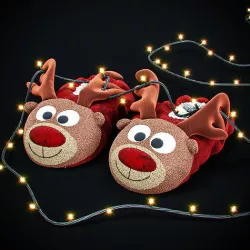 Christmas Slippers 3D model