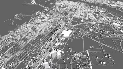 Cityscape Deira and Dubai  United Arab Emirates 3D model
