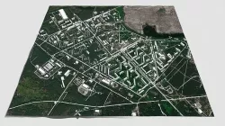 Cityscape Pripyat  in Ukraine 3D model