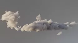 Cloud Polygon Blender 18 3D model