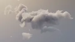 Cloud Polygon Blender 3 3D model