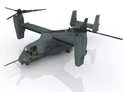 combat aircraft 3D model